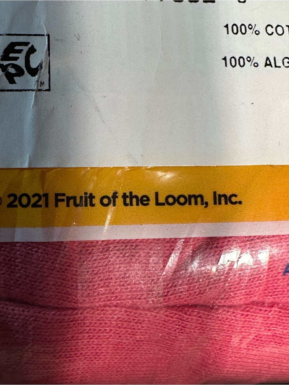 New In Package 14 PK Fruit of the Loom Girls Tag Free Cotton Briefs Size 10 - Picture 9 of 9